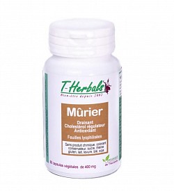 60 capsules végétales de feuilles de mûrier 400 mg