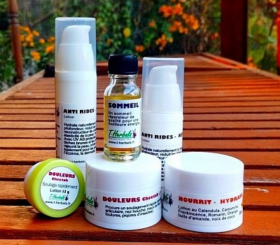 Gamme crèmes naturelles, anti-douleurs, jeunesse